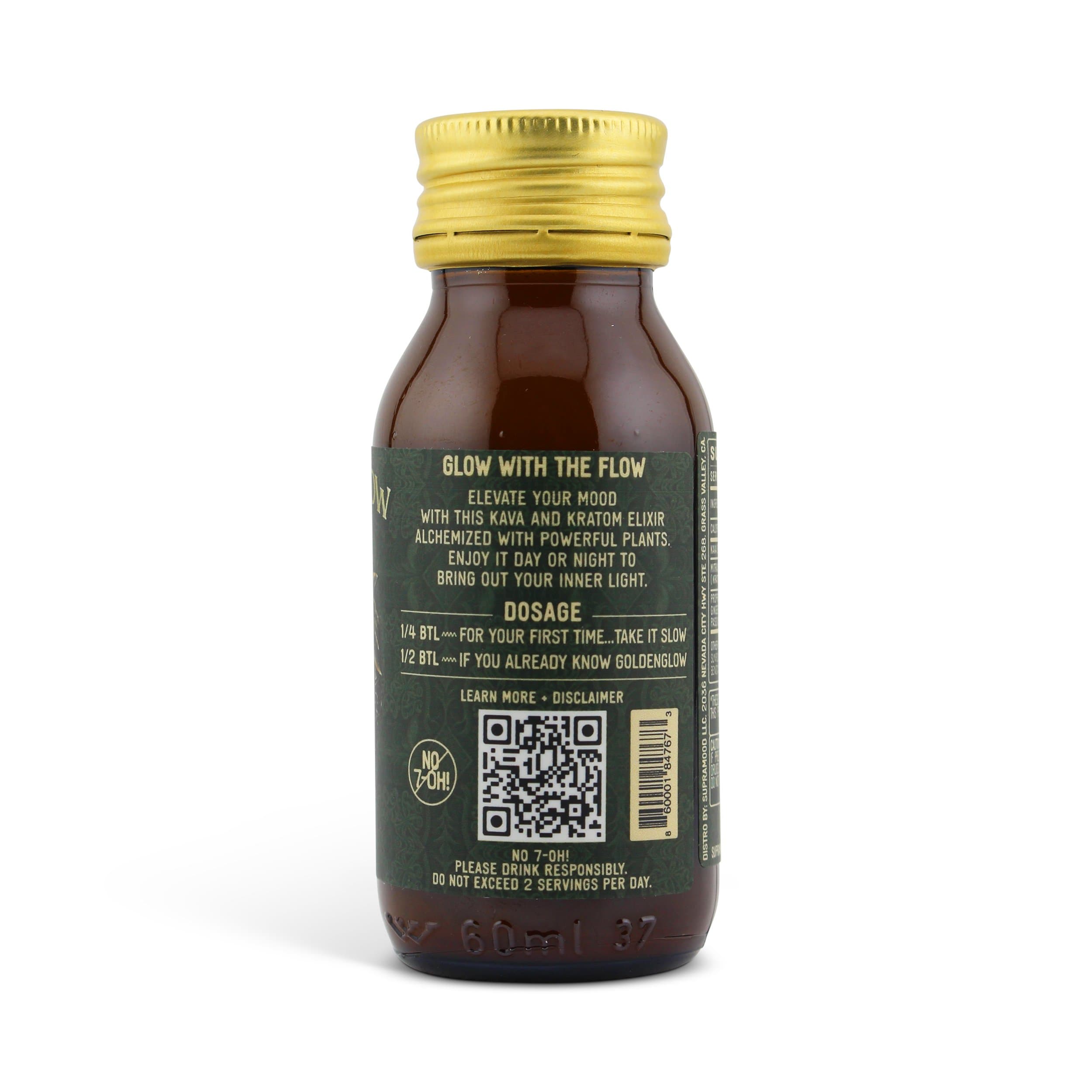 Supramood Goldenglow Kava Kratom Shot 60ml — view 2